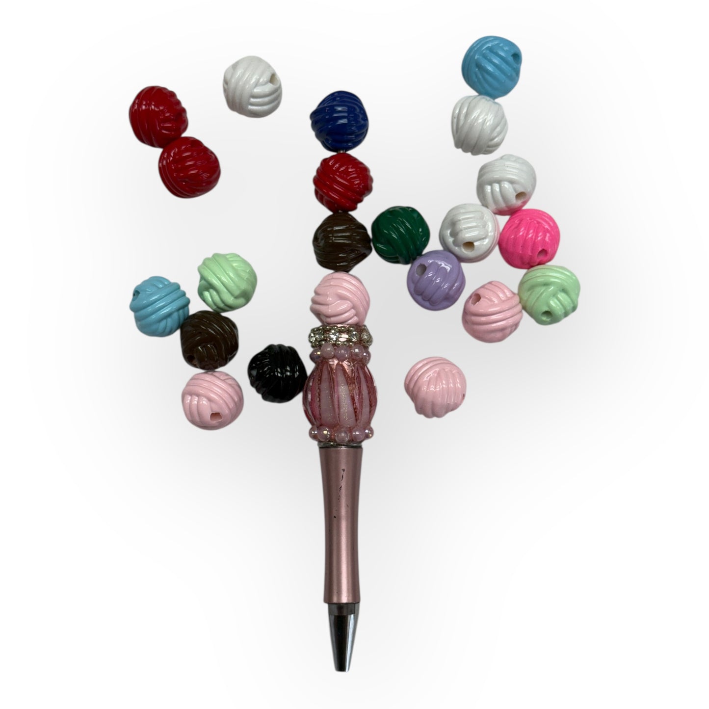 Yarn Ball Beads Mix