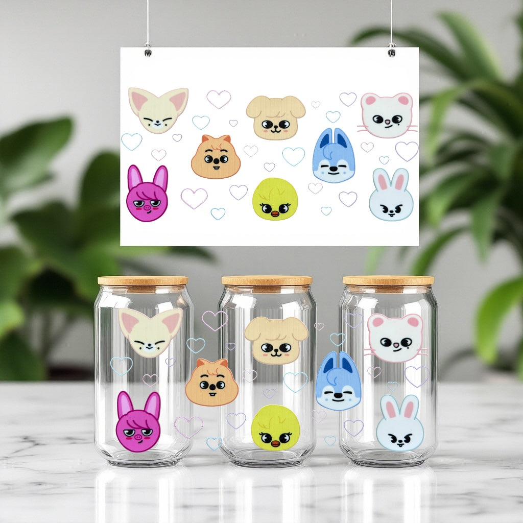 Kpop Stray Kids Cup Wraps