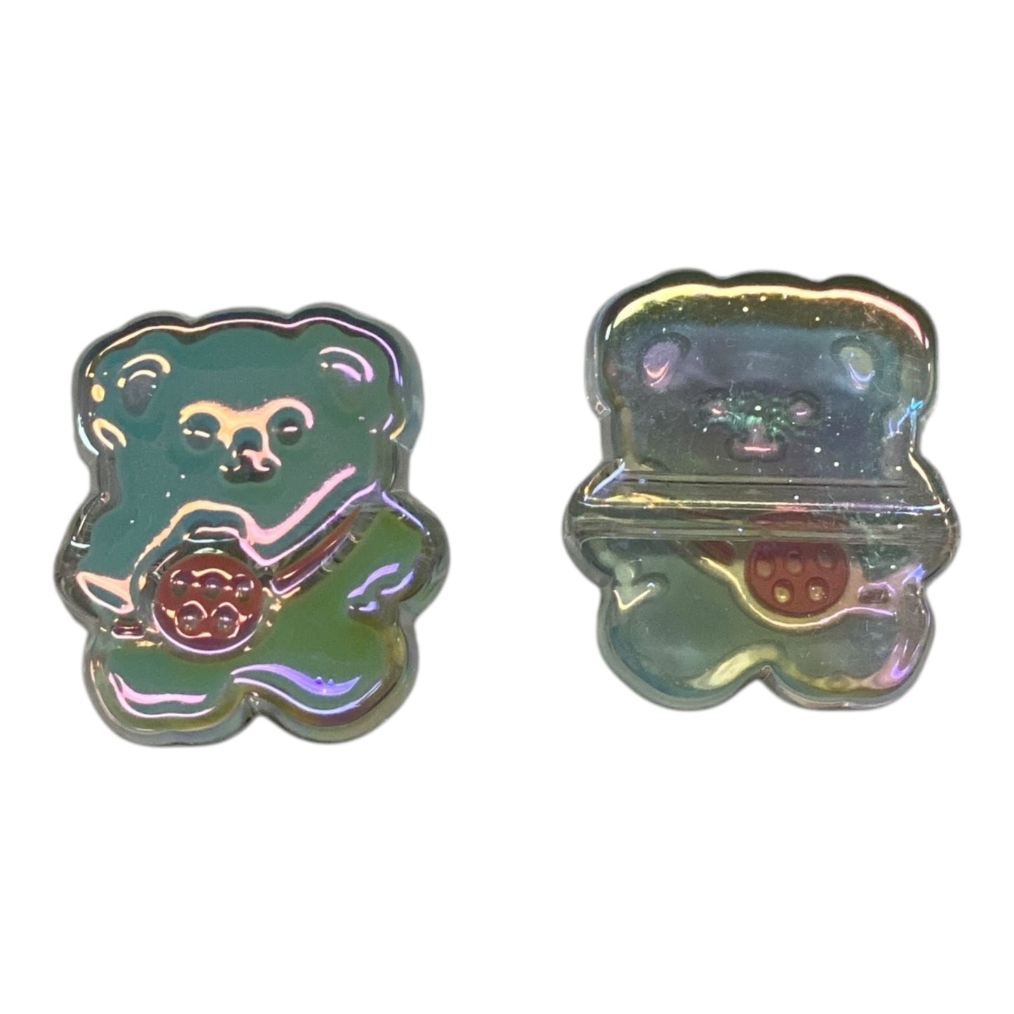 Bear Shaped Beads (Blue)