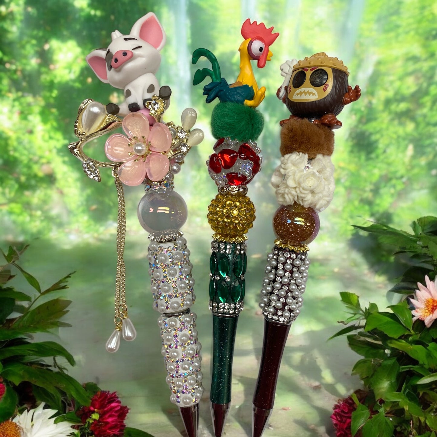 Moana Pens, Maui Pens, Character Pens, Pens