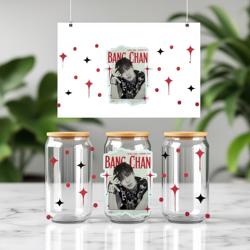 Kpop Stray Kids Cup Wraps