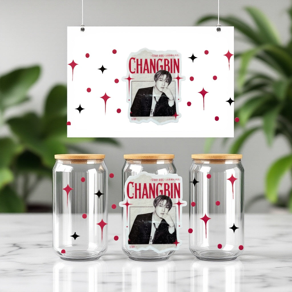 Kpop Stray Kids Cup Wraps