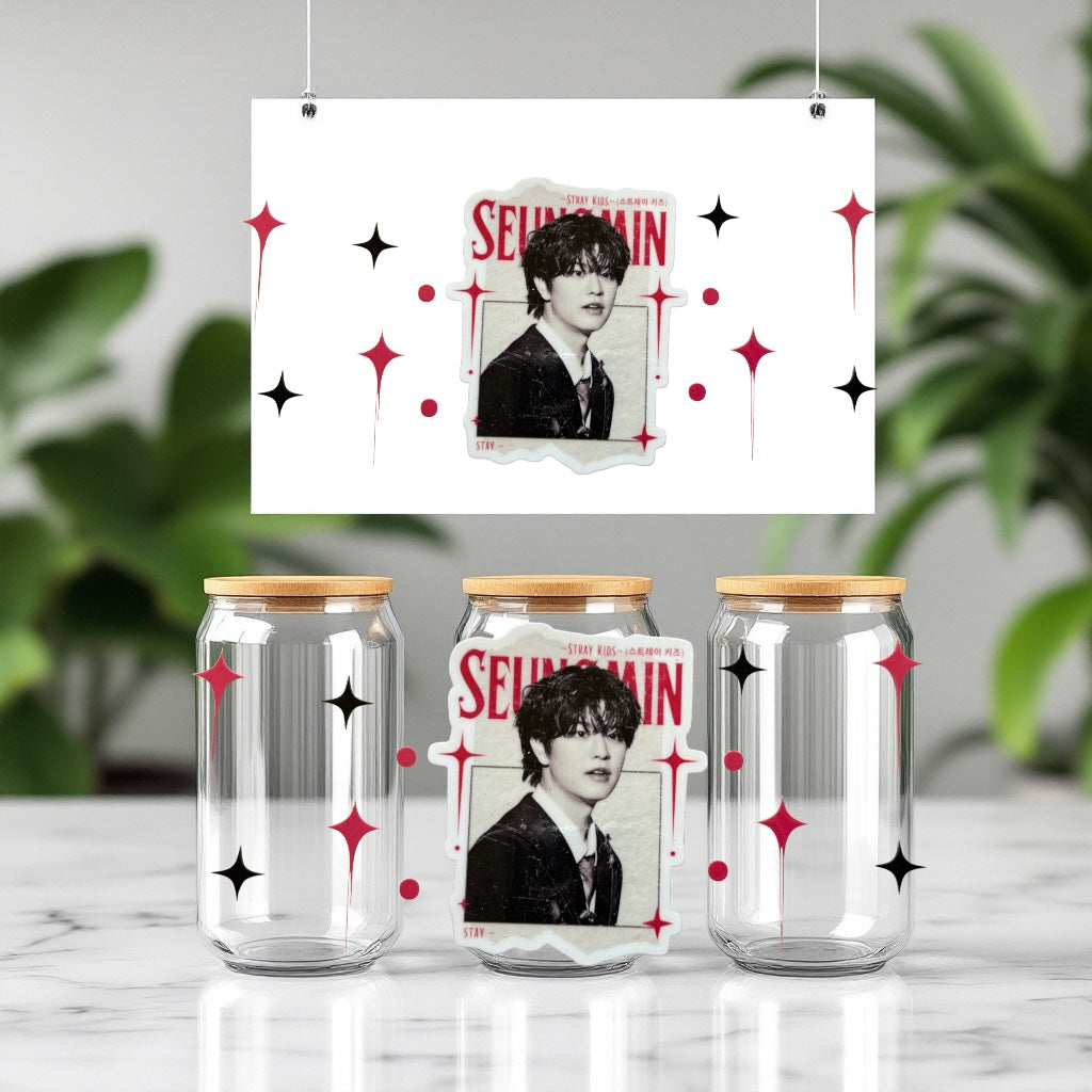 Kpop Stray Kids Cup Wraps