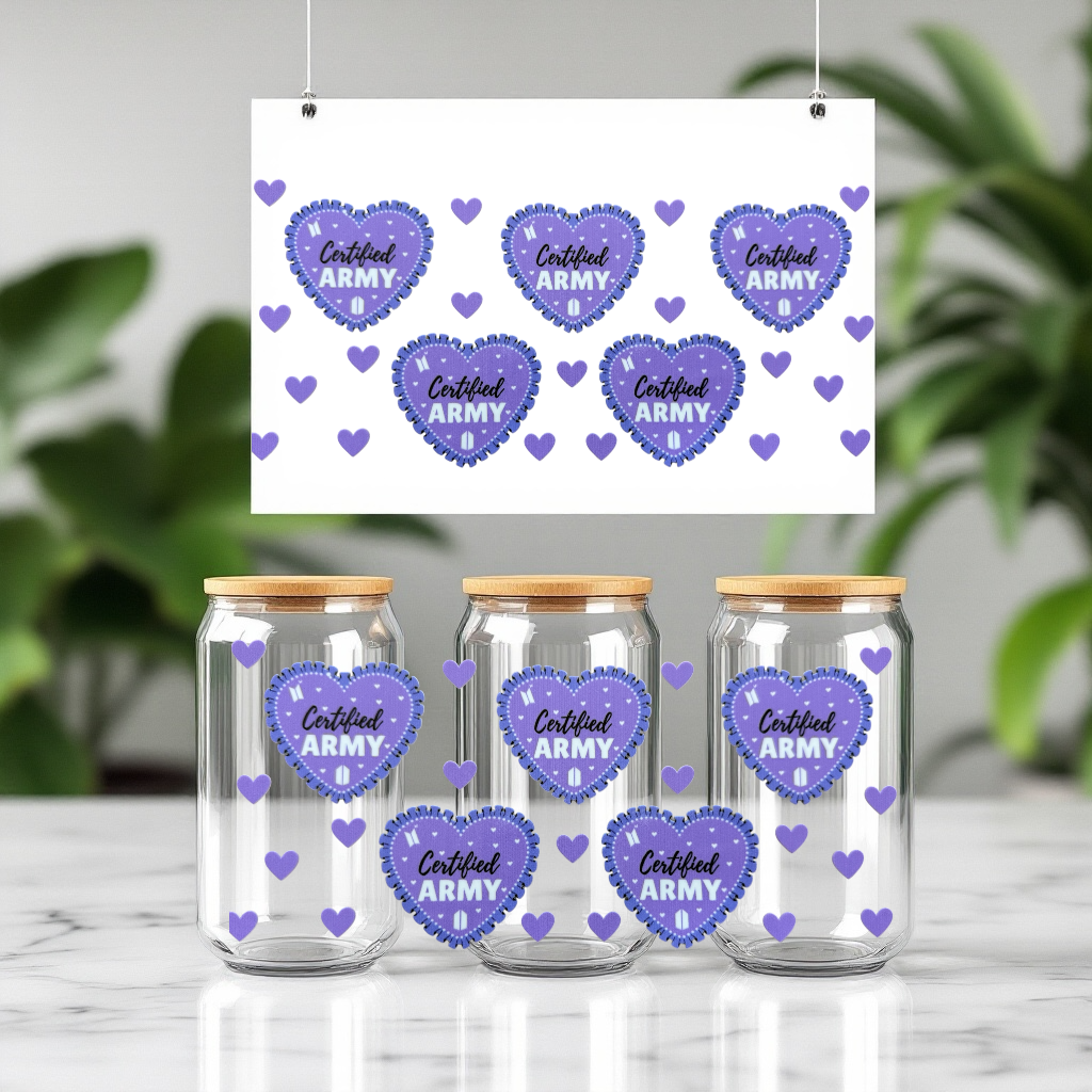 Kpop BTS Cup Wraps