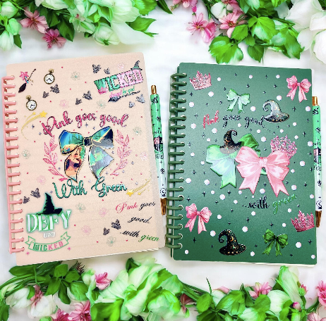 Witch Pens, Wicked Pens, Keychains, Notebooks, Pen Holders, Keychains, Bookmarks