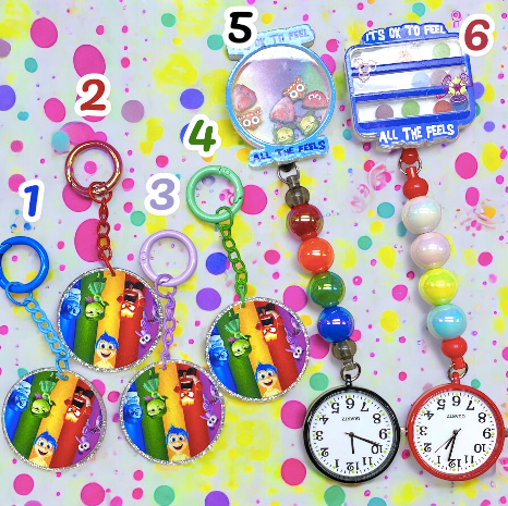 Inside Out Pens, Inside Out, Character Pens