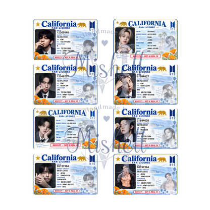 BTS Novelty Card - CA
