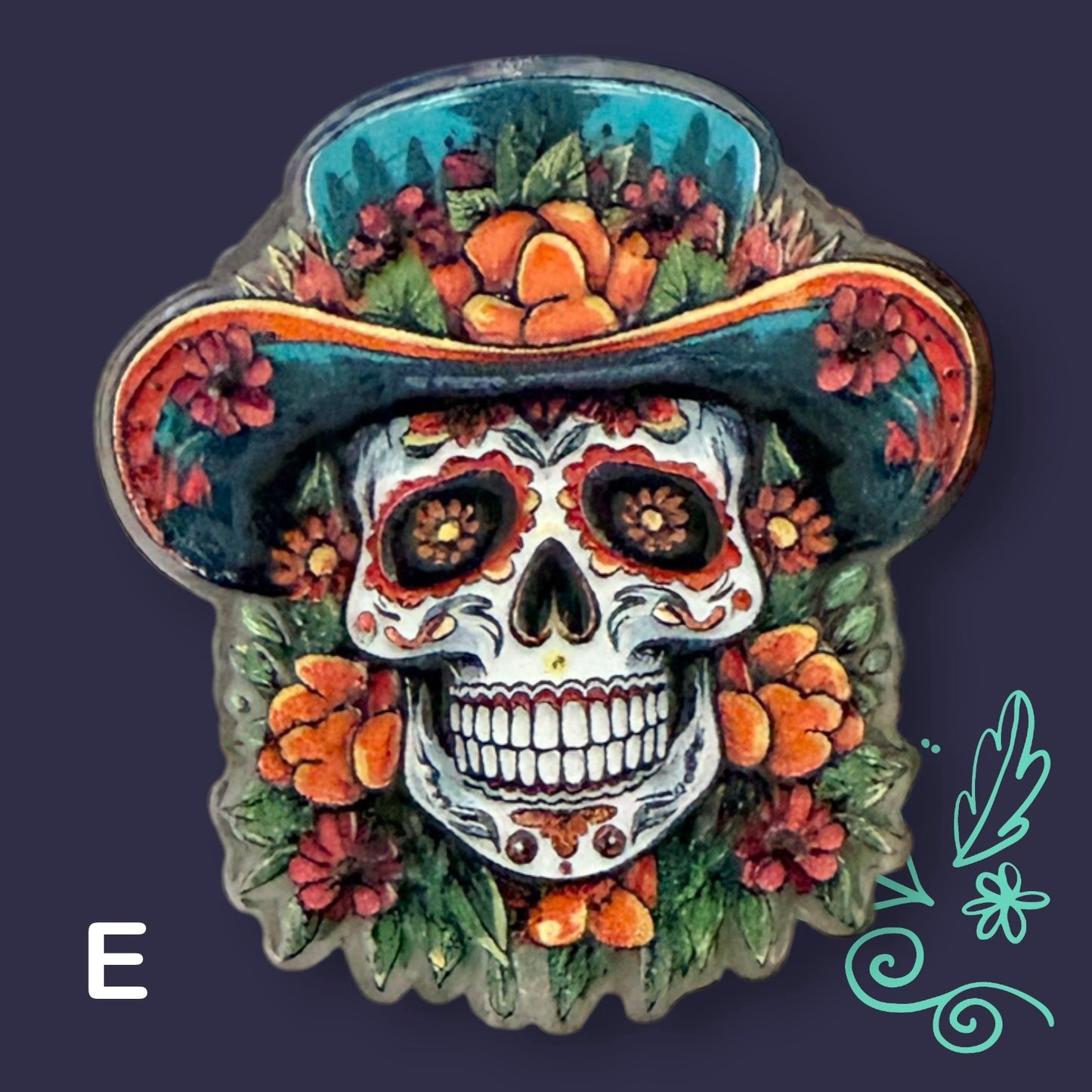 Skull Beads - Day of Dead