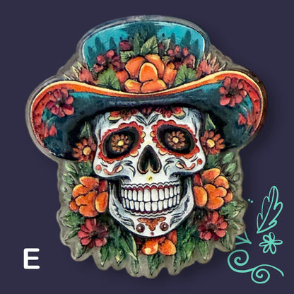 Skull Beads - Day of Dead