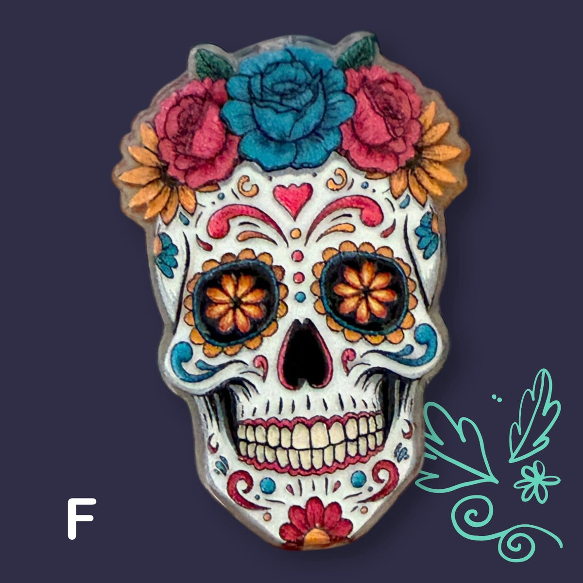 Skull Beads - Day of Dead