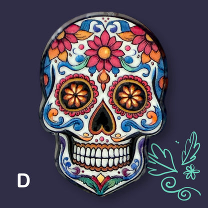 Skull Beads - Day of Dead