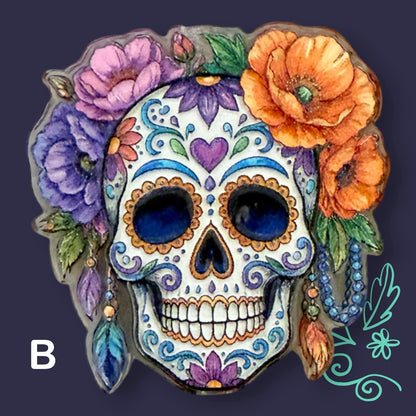 Skull Beads - Day of Dead