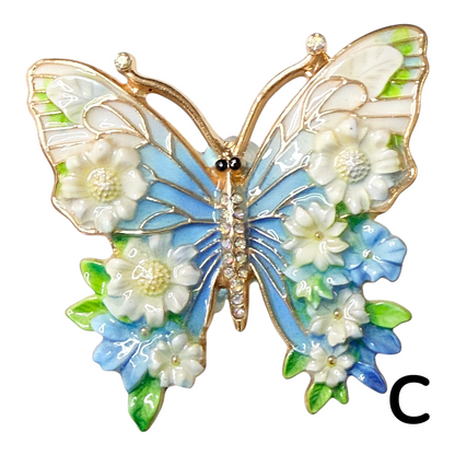 Butterfly Floral Fancy Bead