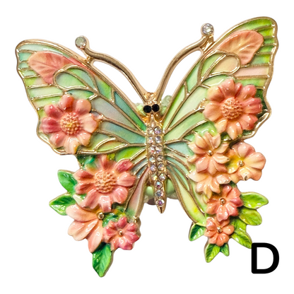 Butterfly Floral Fancy Bead