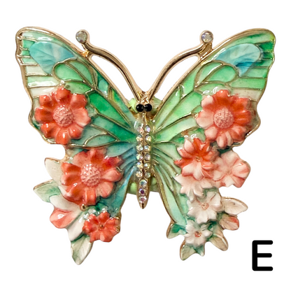 Butterfly Floral Fancy Bead
