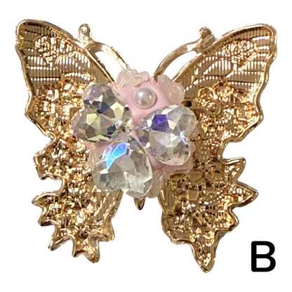 Butterfly Floral Fancy Bead