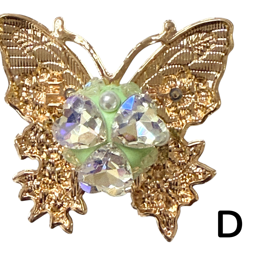 Butterfly Floral Fancy Bead
