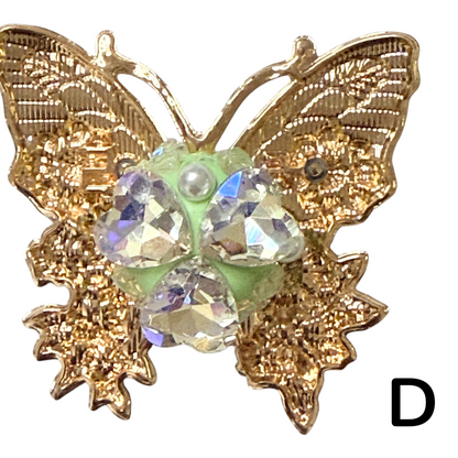 Butterfly Floral Fancy Bead