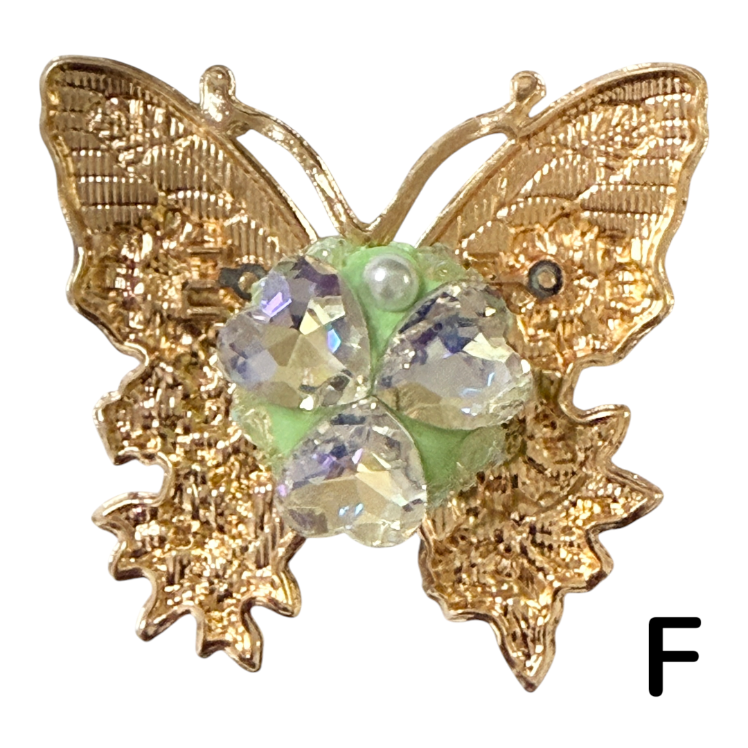 Butterfly Floral Fancy Bead