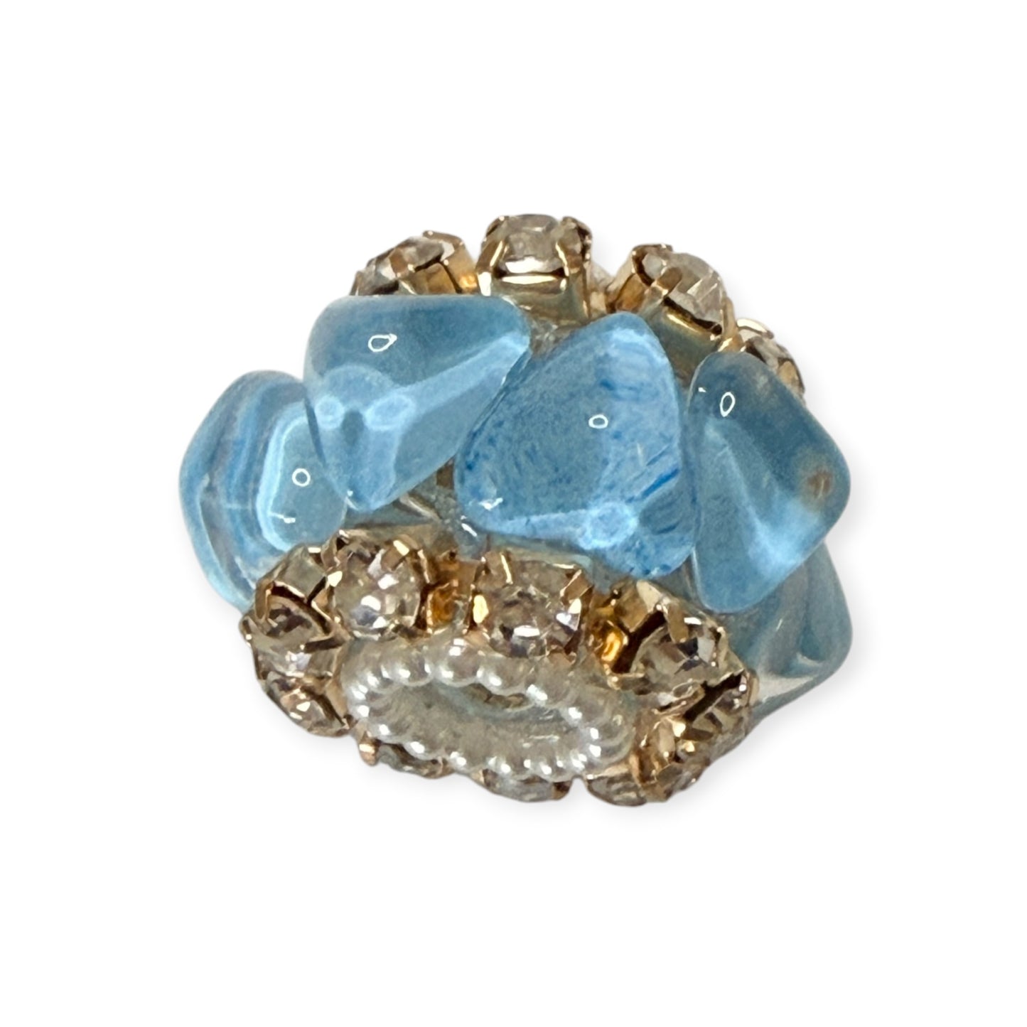 Fancy Round Beads - Heart (A)