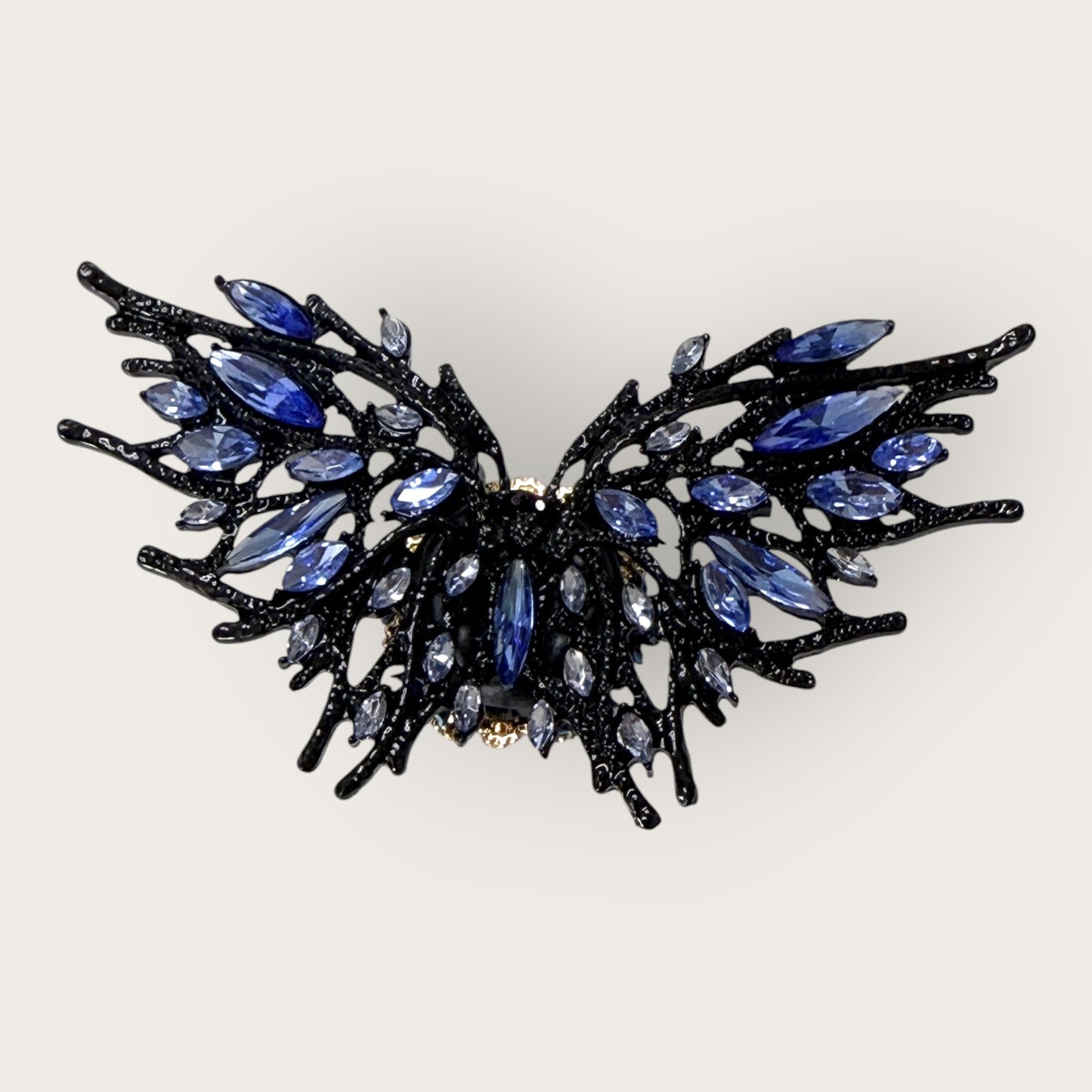 Butterfly Fancy Bead (Black/Blue)