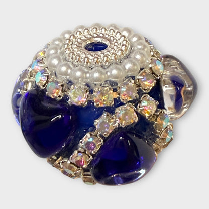 Fancy Round Beads - Heart (B)