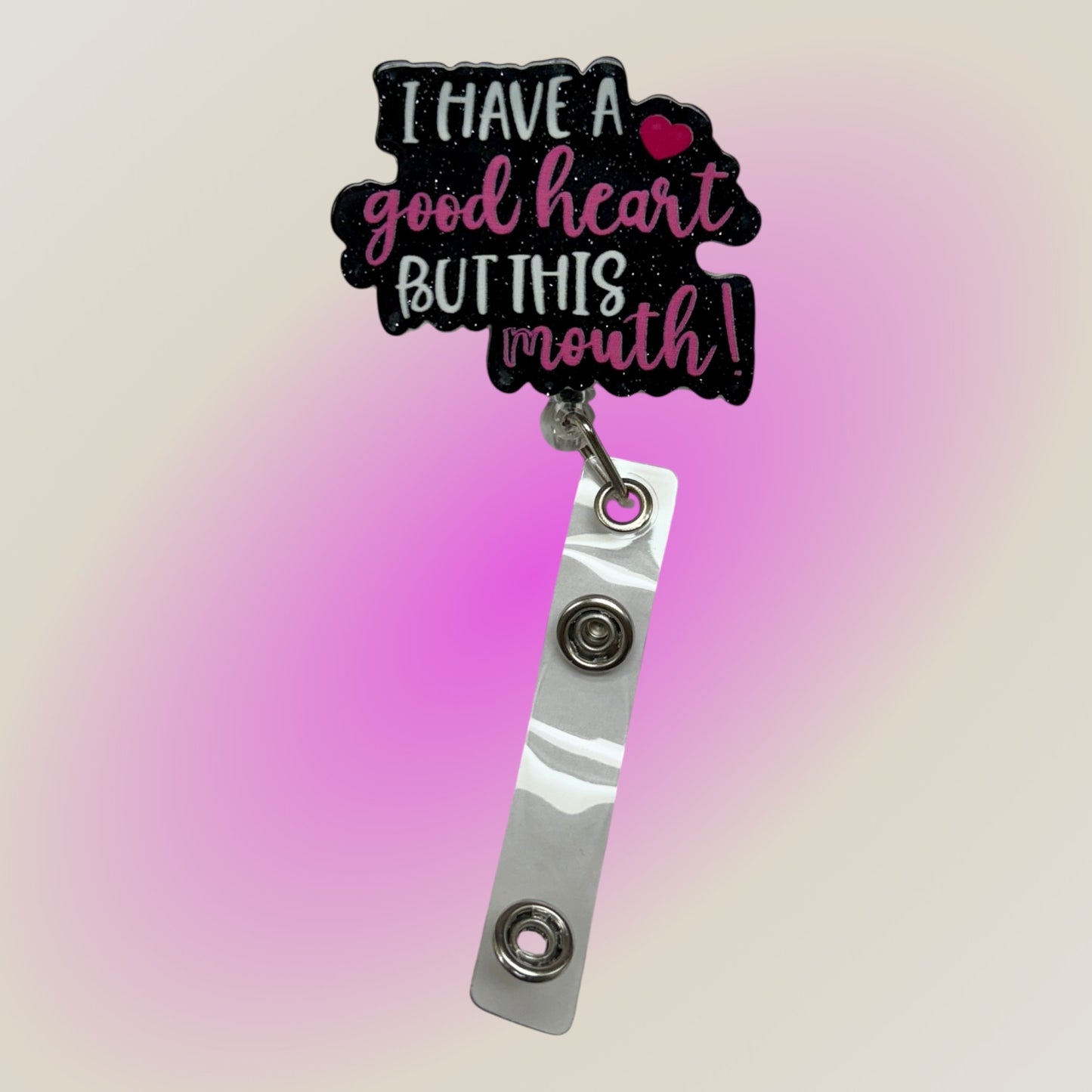 Badge Reels with Sayings