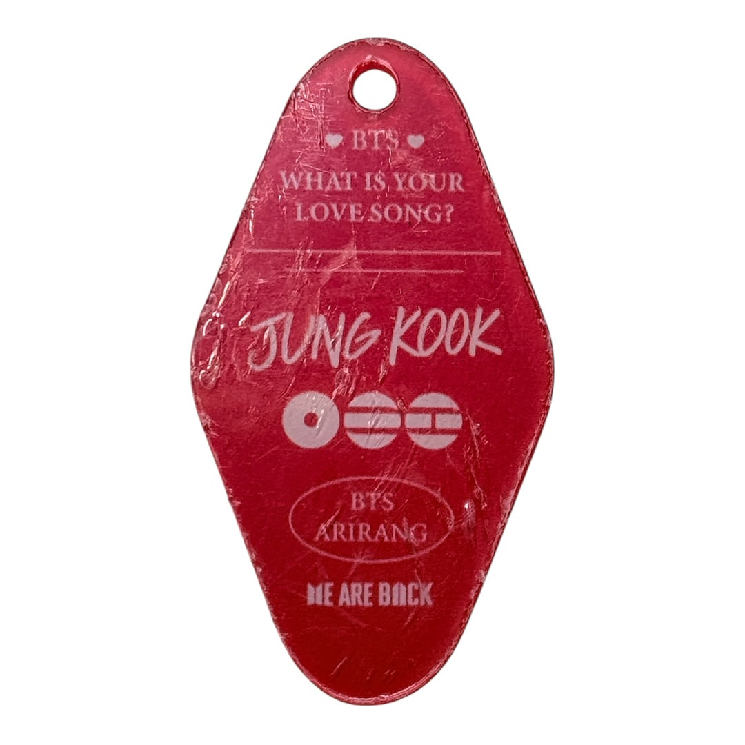 BTS Motel Keychain Pendants