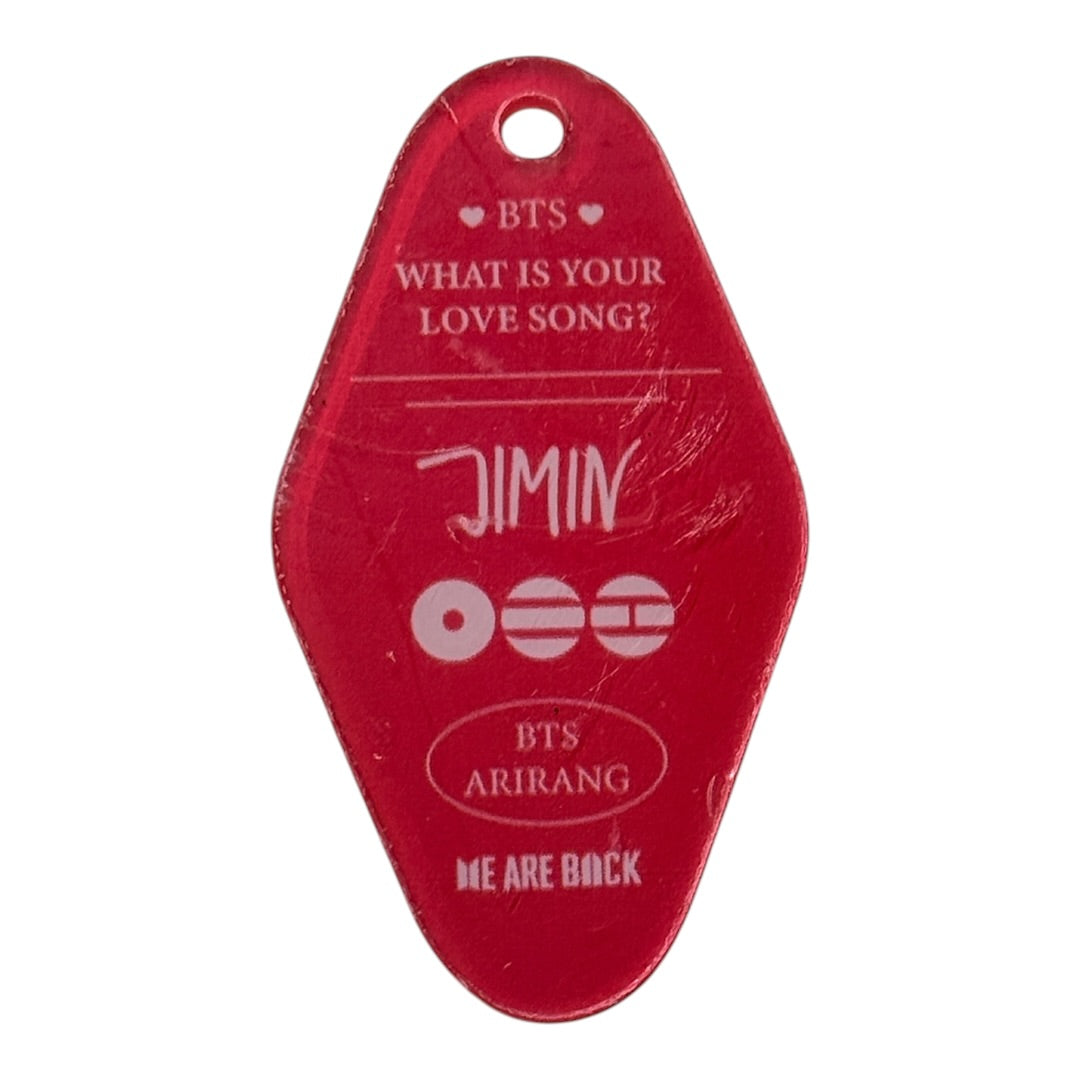 BTS Motel Keychain Pendants