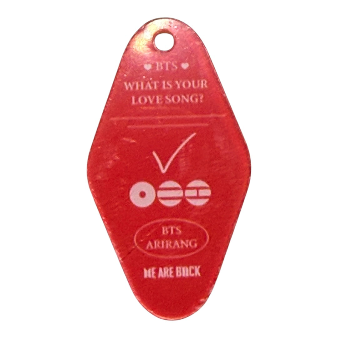 BTS Motel Keychain Pendants