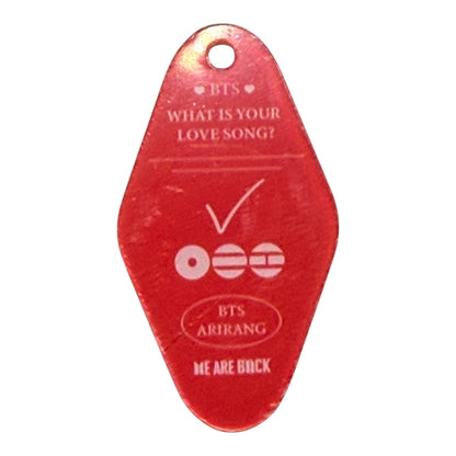 BTS Motel Keychain Pendants