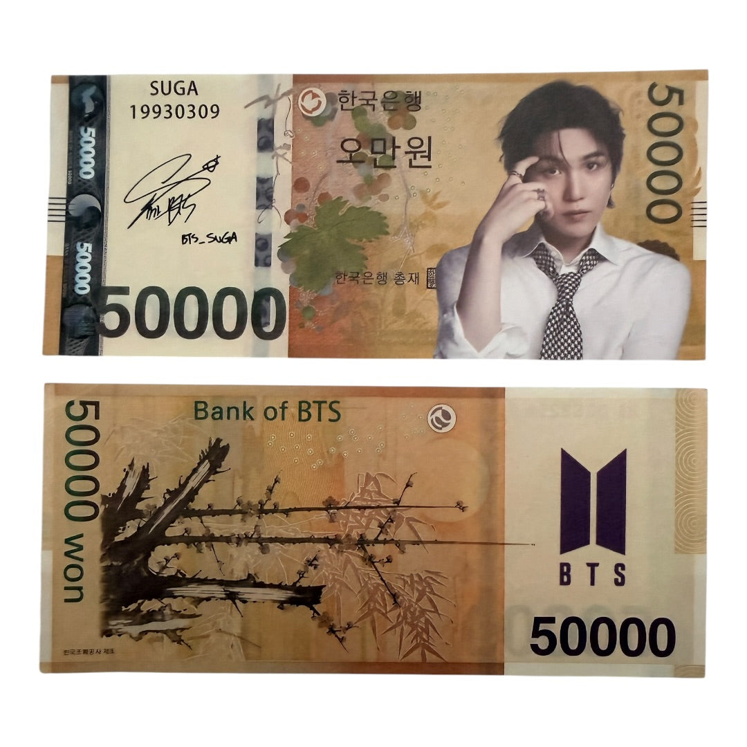 BTS Novelty Money Bills