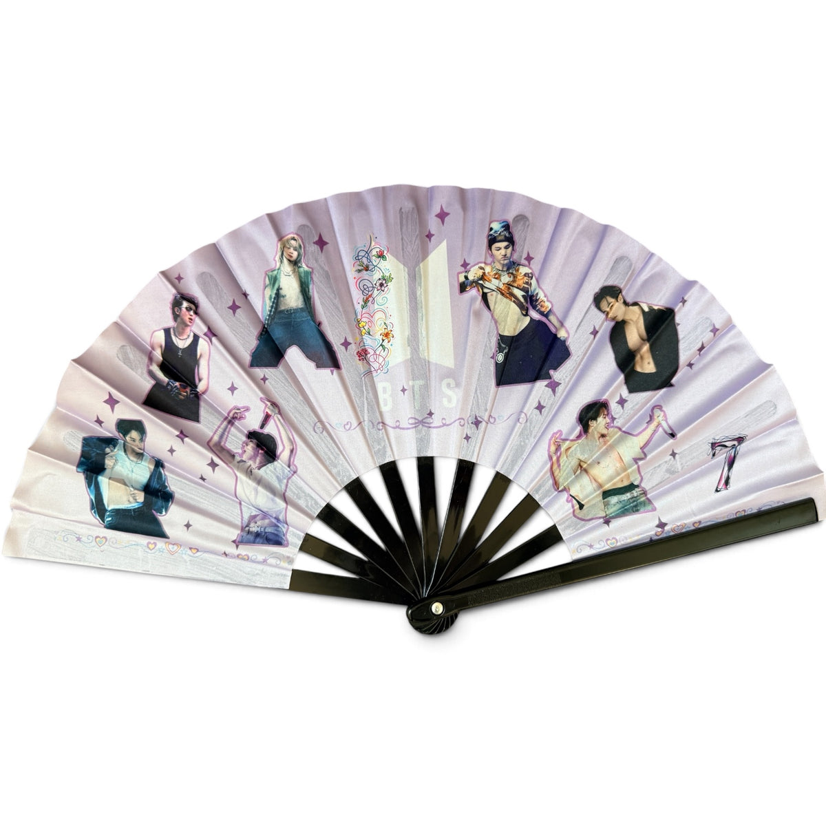 BTS Foldable Fan