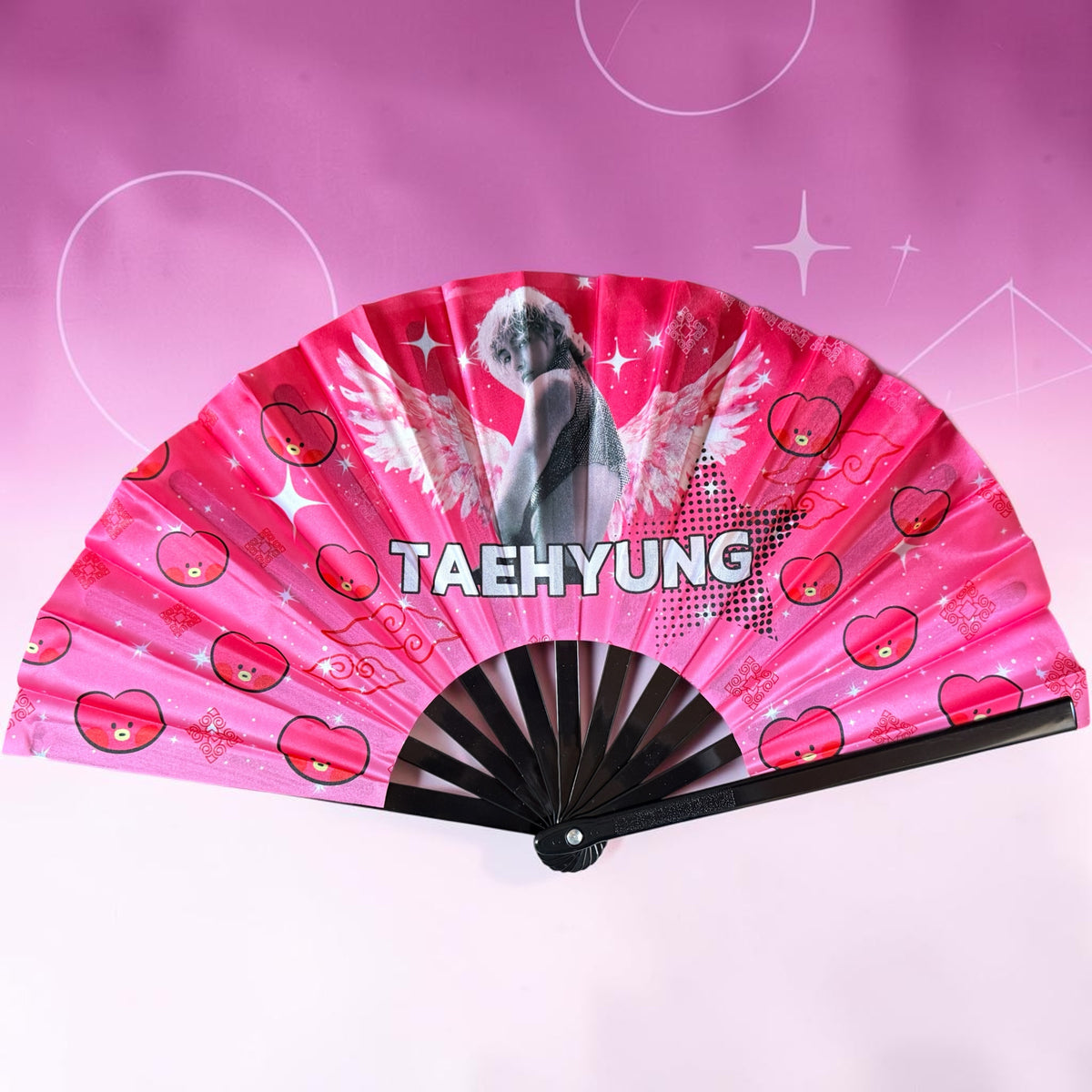 BTS Foldable Fan