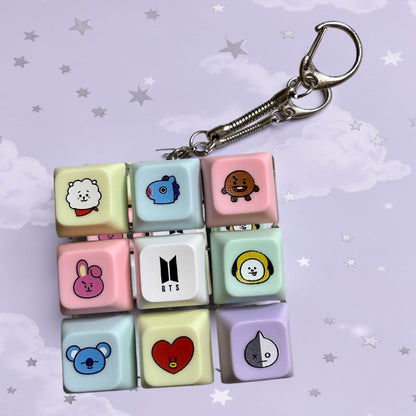 BTS Clicker Keychain