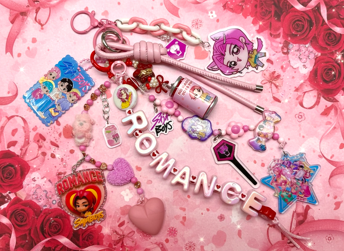 K-Pop Demon Hunters Bag Charms