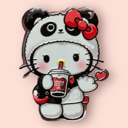 Kitty and Friends Acrylic Pendants
