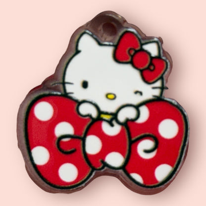 Kitty and Friends Acrylic Pendants