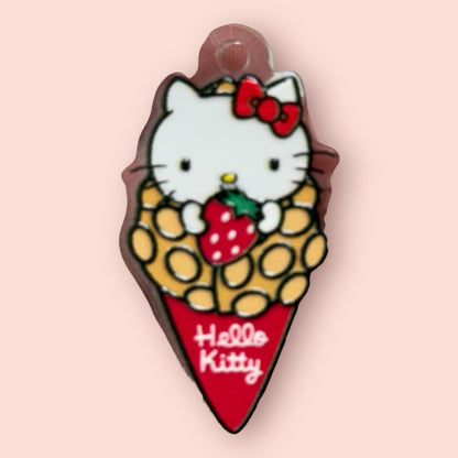 Kitty and Friends Acrylic Pendants