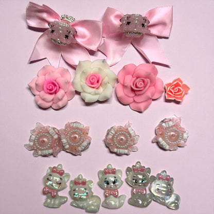 Pink Kitty Bead Mix