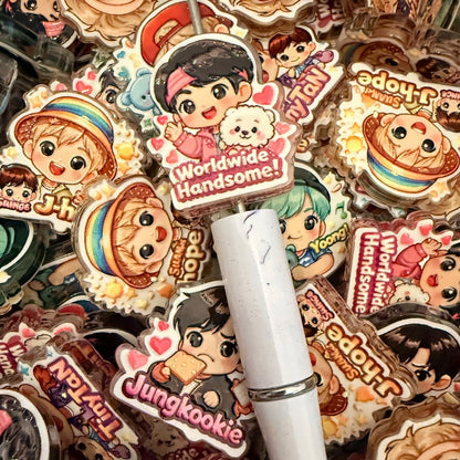 BTS Tiny Tan Beads