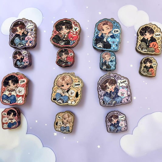 BTS Pendant and Bead Mix