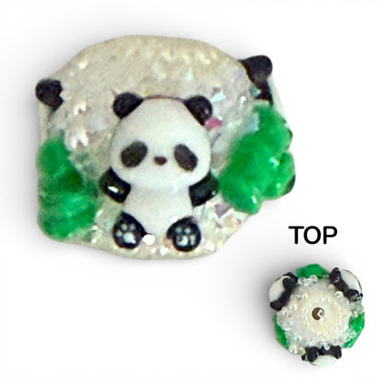 Panda Fancy Round Beads