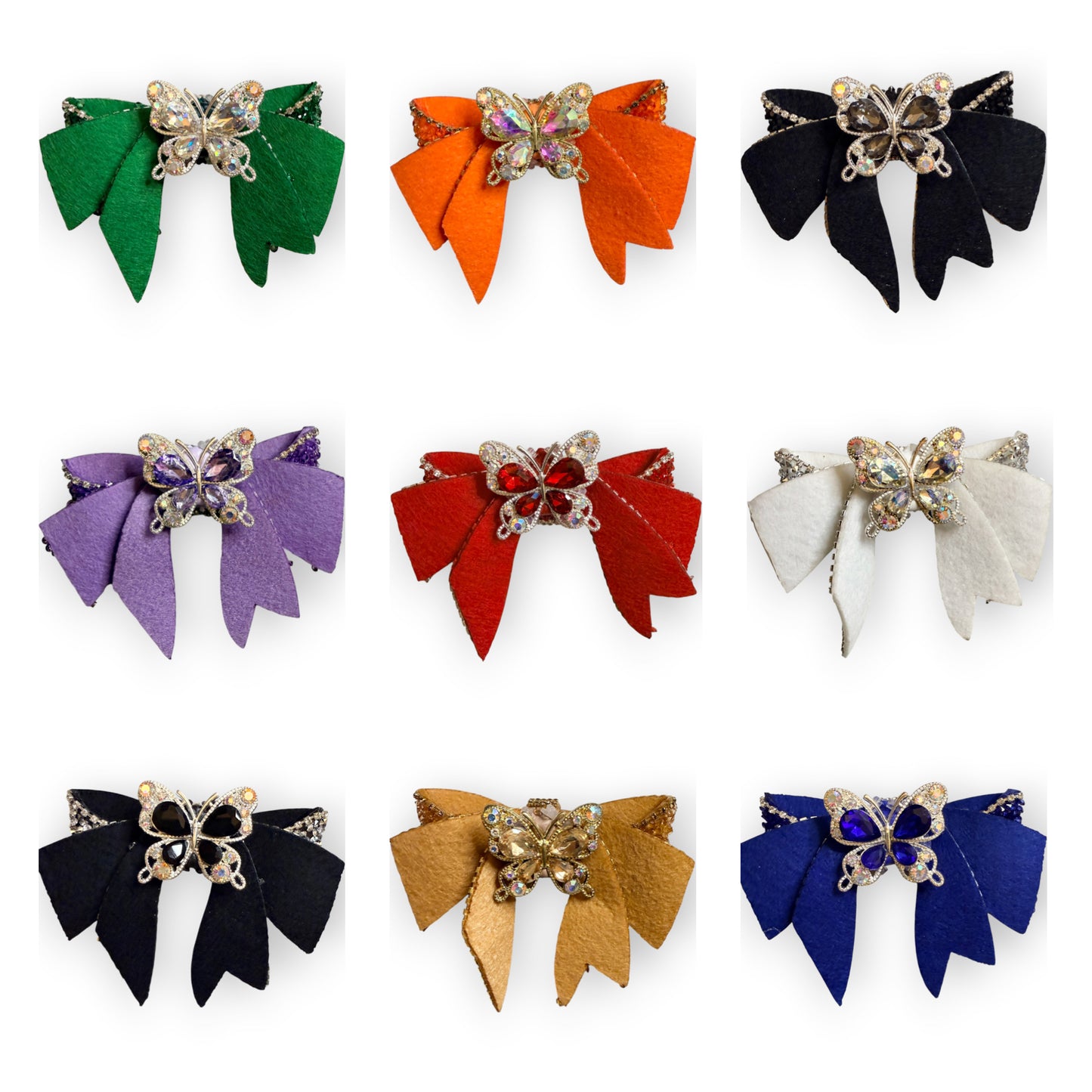 Rhinestone Bow Bead