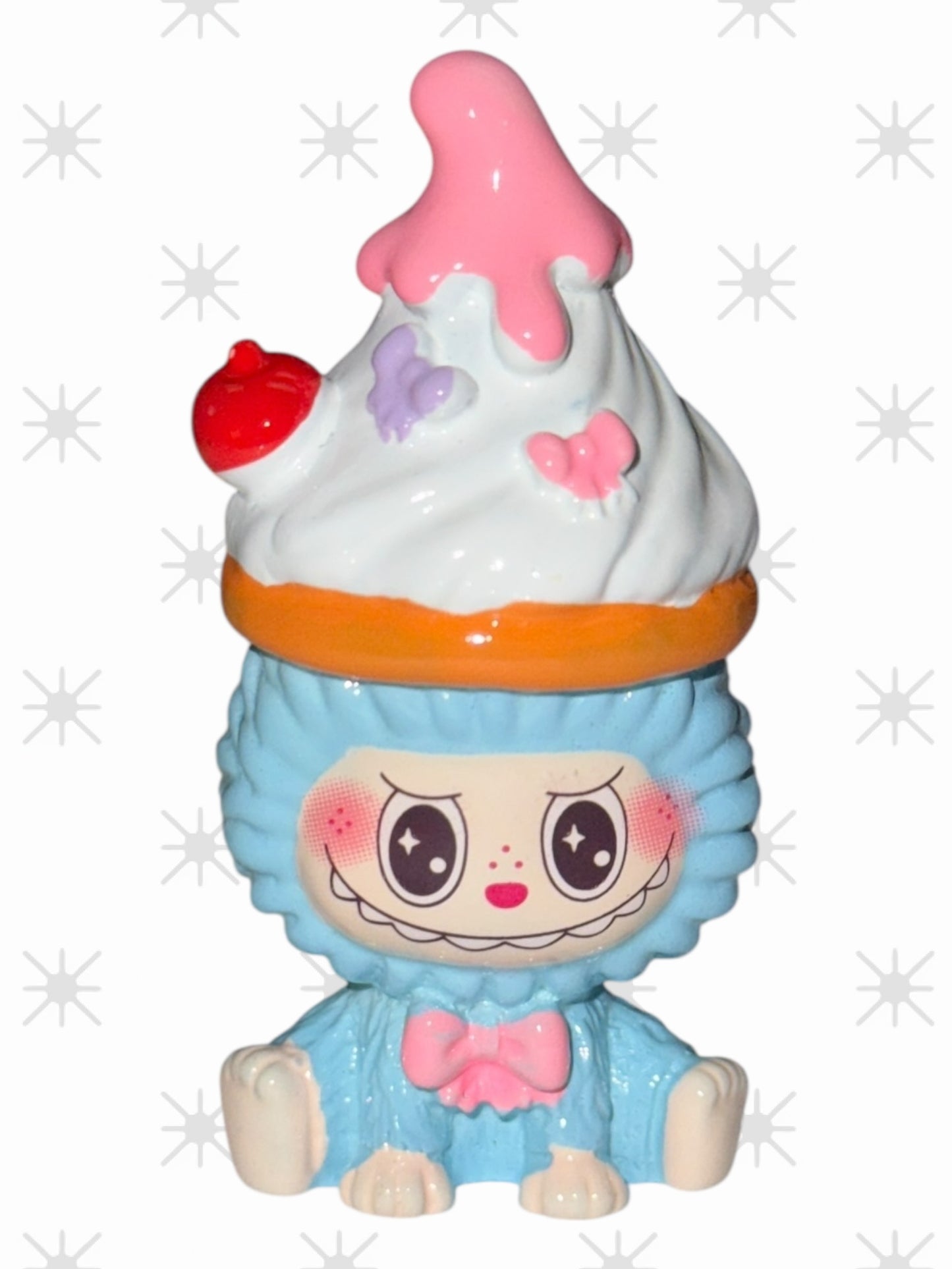 Dessert Labubu Mini Figurines