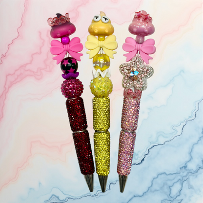 Glamorous Poop Pens