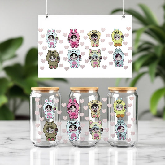 Kpop Stray Kids Cup Wraps