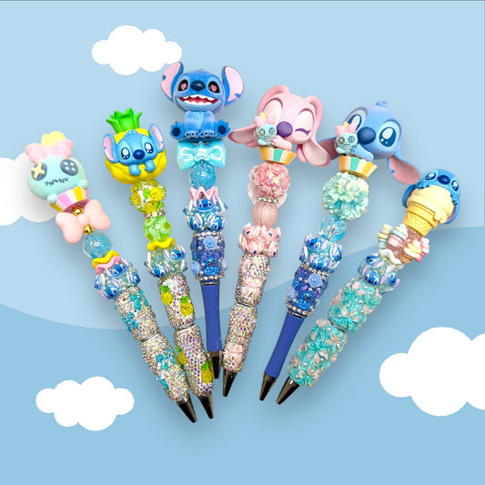 Blue Alien Pens