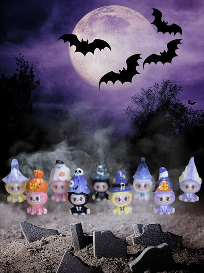 Halloween Labubu Mini Figurines