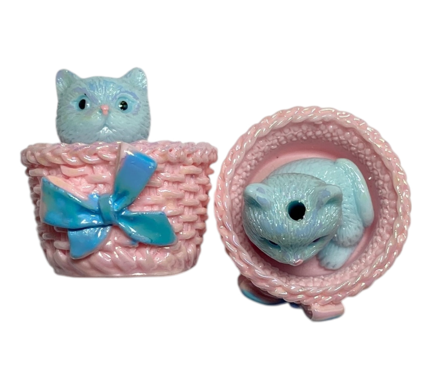 Cat in Basket Beads